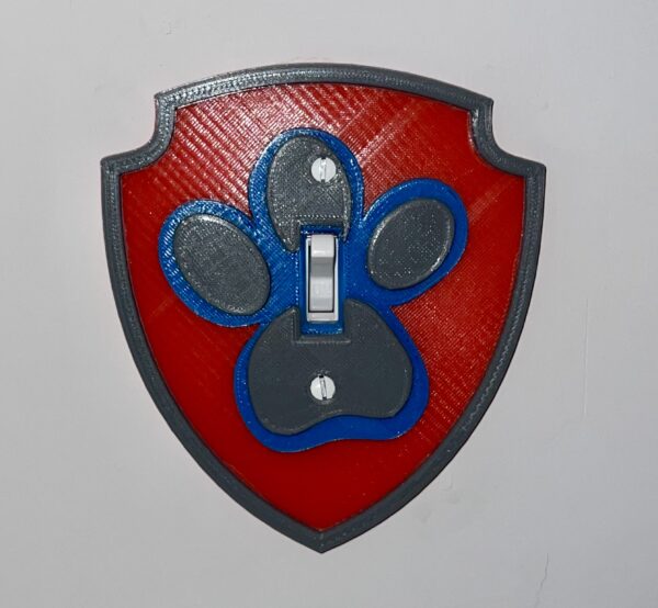 Paw Patrol light switch cover - Image 2