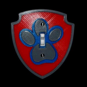 Paw Patrol light switch cover