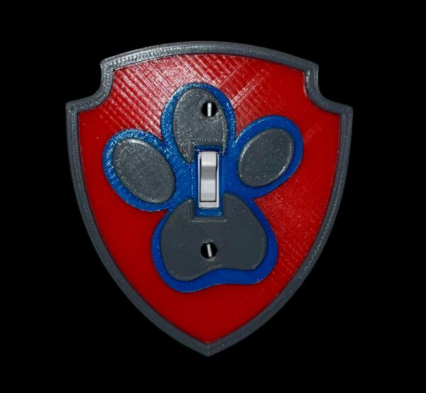 Paw Patrol light switch cover